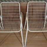 Series of 4 EMU armchairs model Rio 1960's