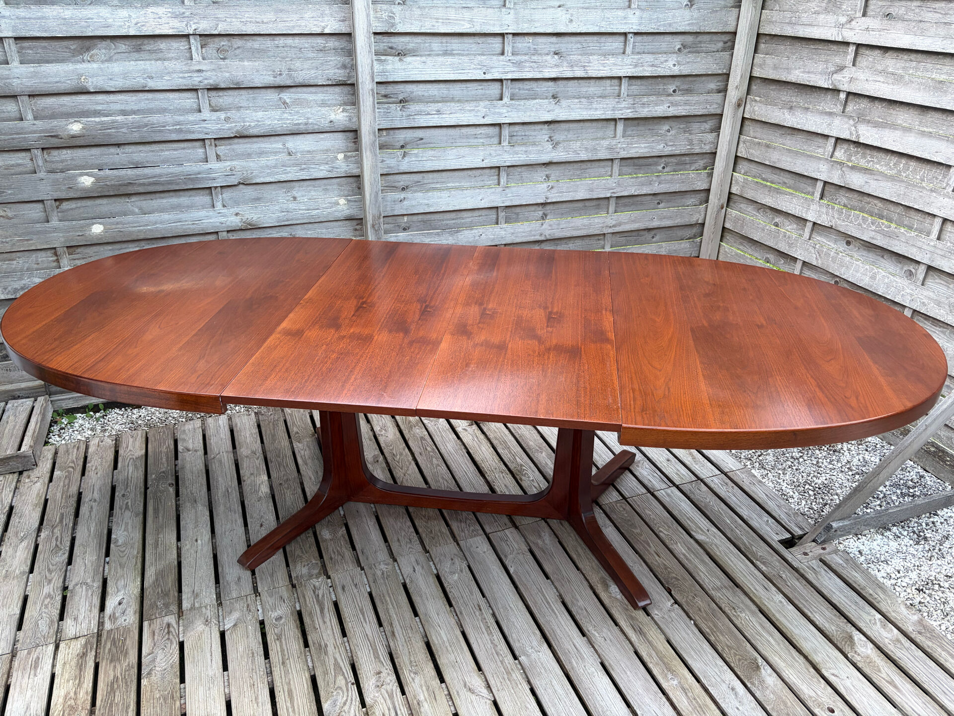 Oval table Baumann, extendable 256cm