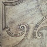 Armoire d'époque Louis XV 18éme en chêne et noyer massif Aérogommer