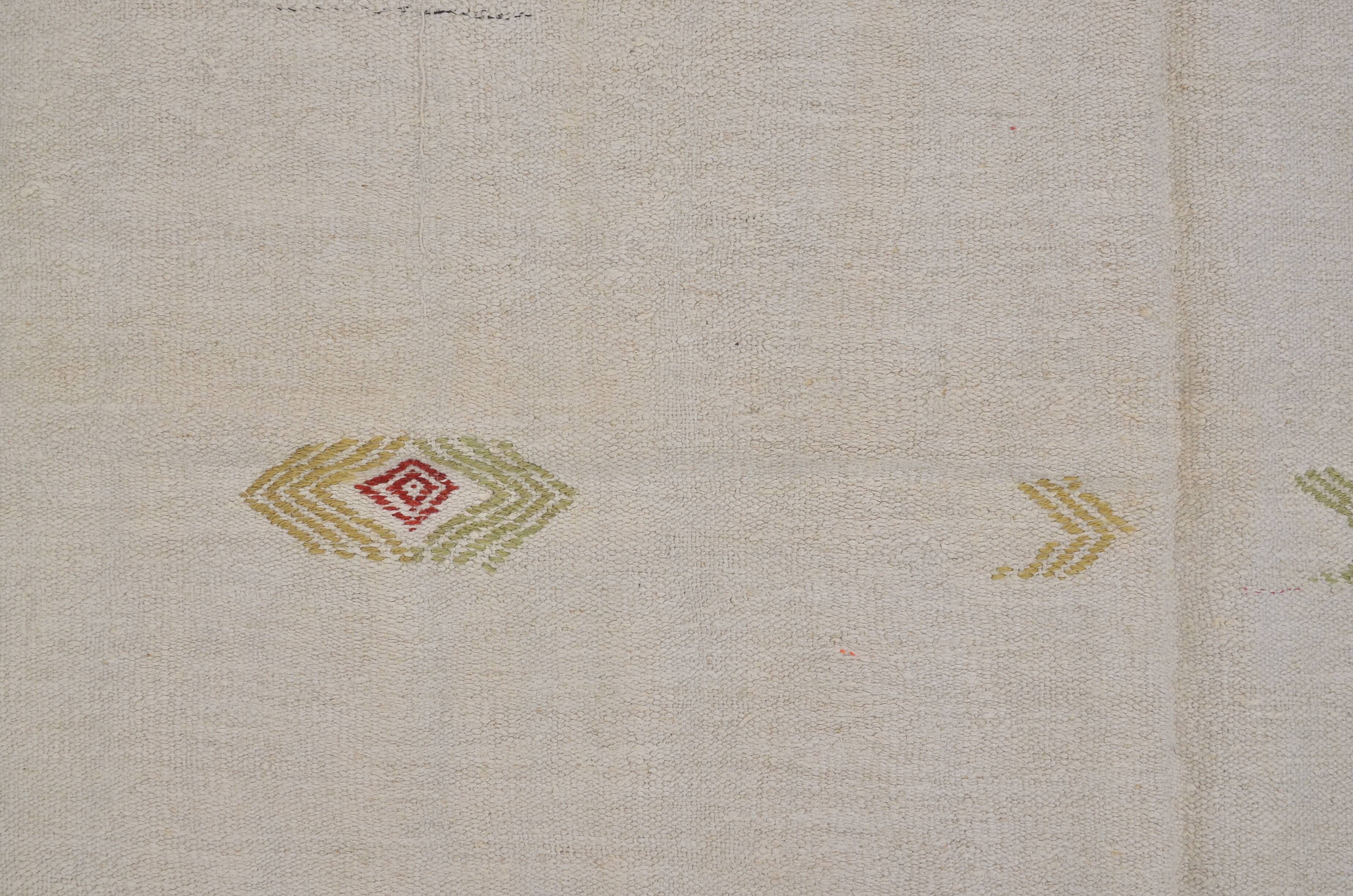 Vintage Oversized Hemp Oushak Rug, Reference 3671