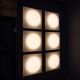 Vintage 20thc italian set of six iguzzini dada wall lights c.1970