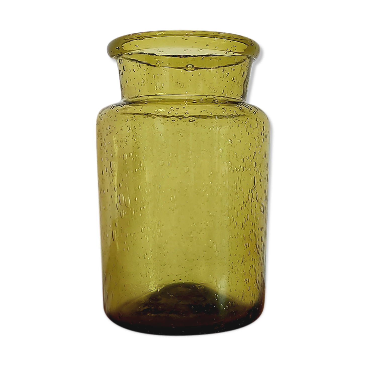 Vintage Biot glass vase