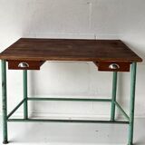 Vintage industrial console with drawers