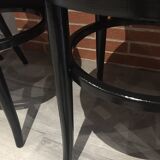 Suite of 4 Baumann chairs, model "seagull"