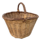 Old woven wicker basket