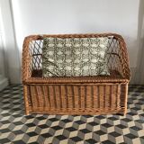 Rattan chest bench