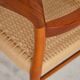 Armchair 56 in teak from the mid-century by Niels O. Møller, J.L. Moller