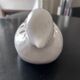 bird spades ceramic flower