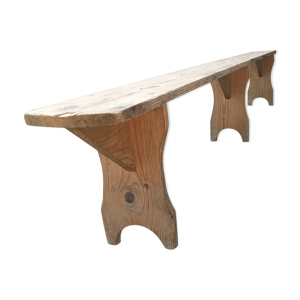 banc de ferme en sapin
