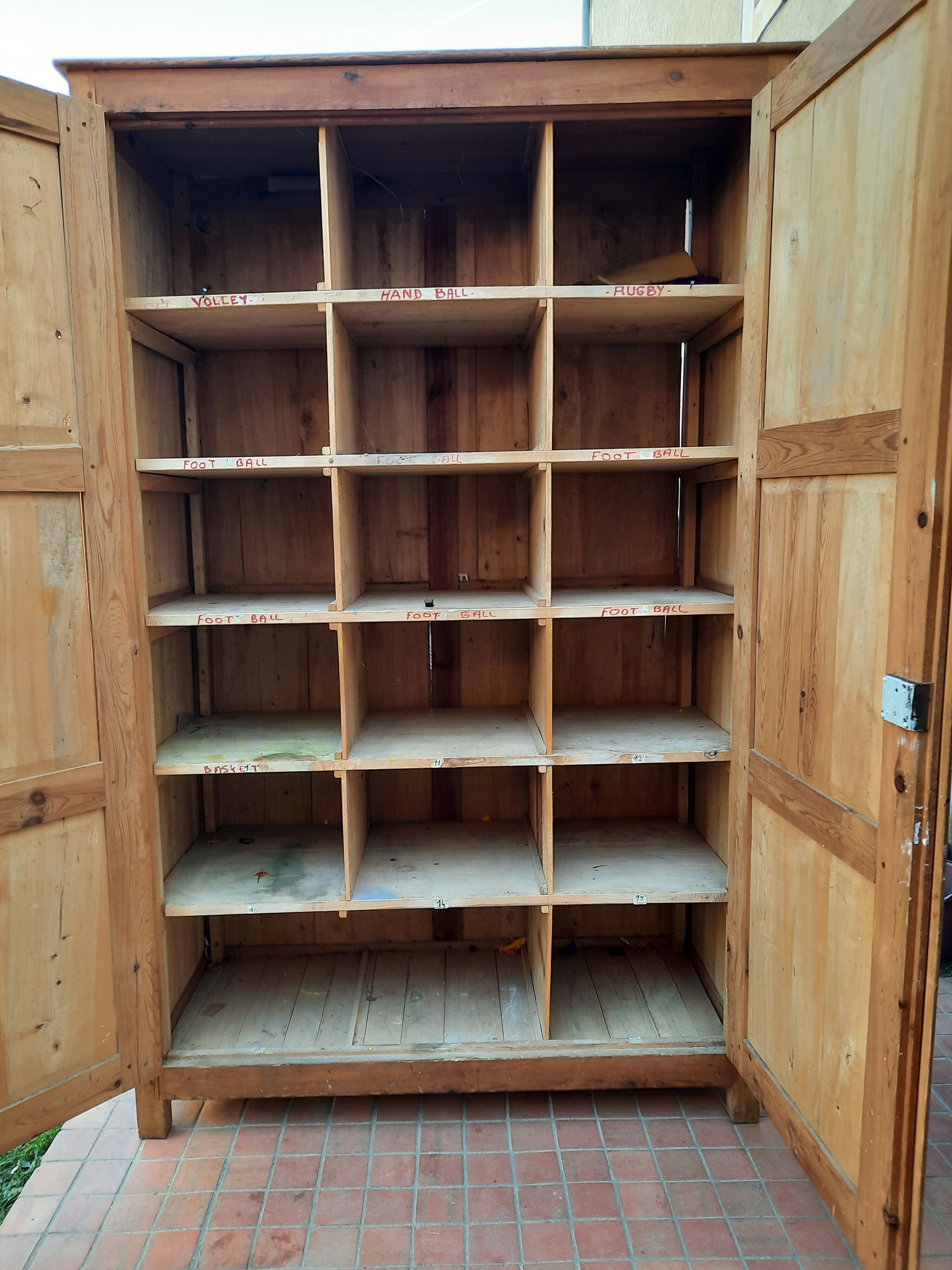 Old lingerie wardrobe