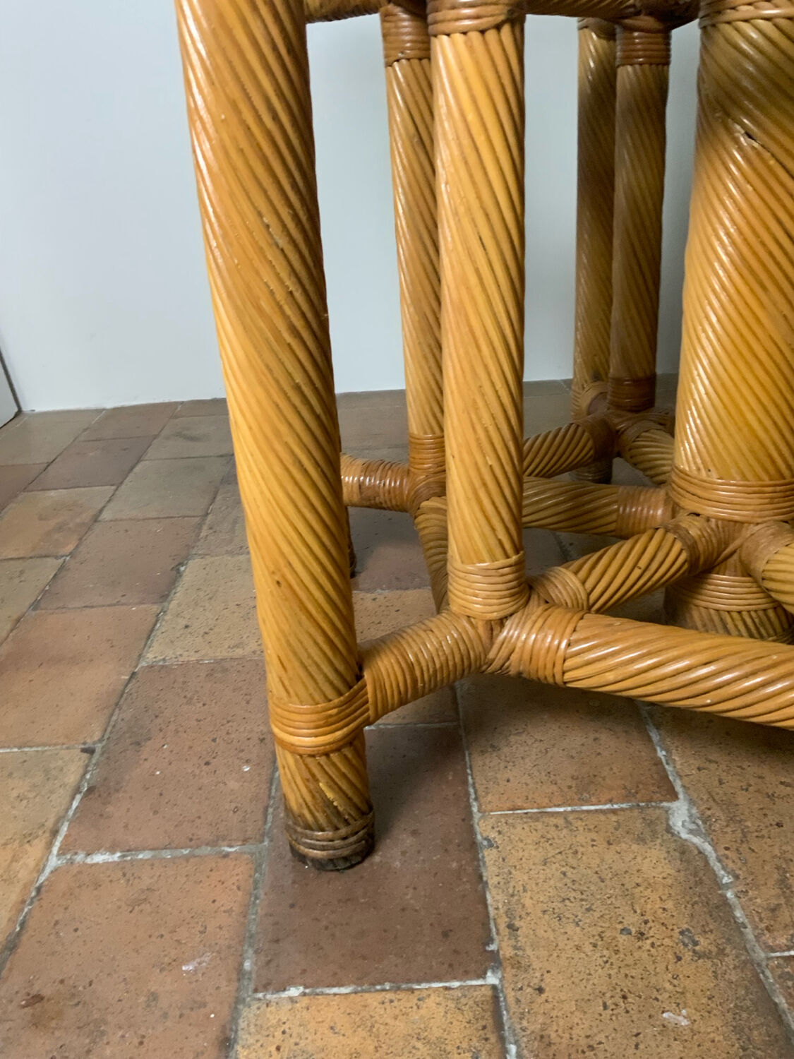 Modern and organic dining table