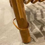 Rattan magazine holder