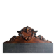 Large ancient carved wooden pediment, early 20th century