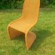 Vintage rattan chairs – cantilever design in the style of Panton – 1970s