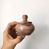 Small pink marble box