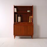 Mahogany bookcase with storage space