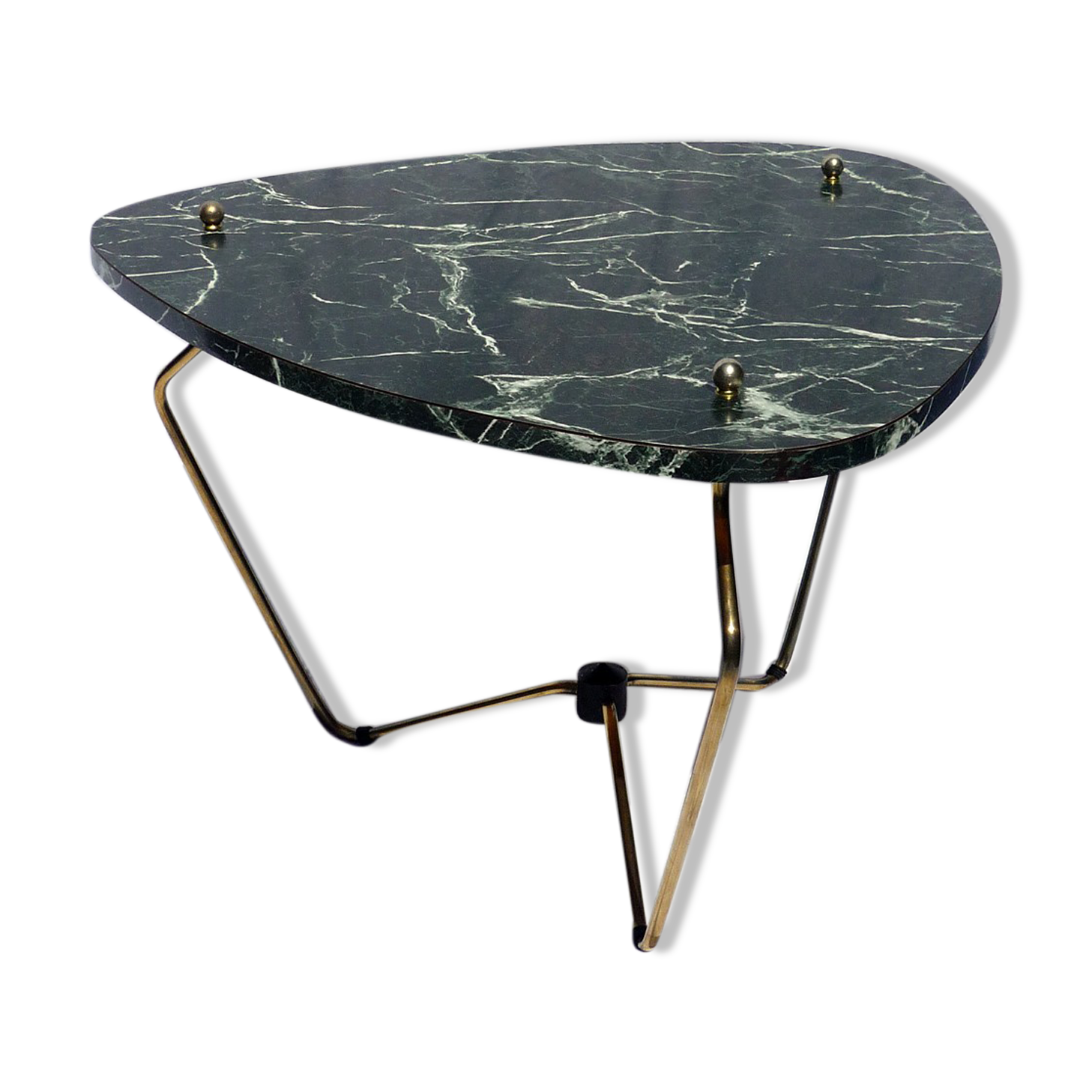 Triangular side table