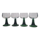 Set of 4 Roemer wine glasses