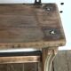 ETAGERE Vintage 5 Crochets BOIS Brut
