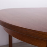 Table à manger ovale en teck du milieu du siècle d’Elliots of Newbury, années 1960