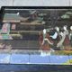 Chinese coffee table with mother-of-pearl and ivory stone inlays