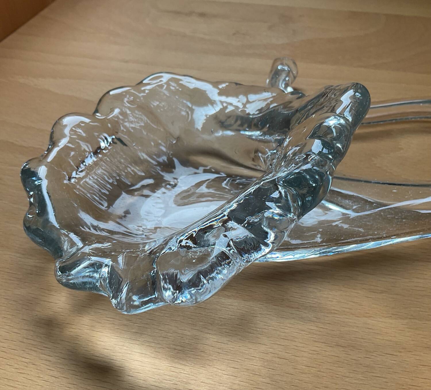 Vintage blown glass empty pocket