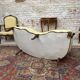 Sofa in natural wood style Louis XV XIX th century