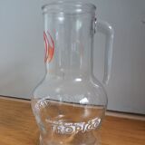Glass Tropico advertising pitcher