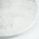 Marble platter with modernist Bauhaus-inspired form, Europe, 1970s