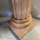 Elegant Metal Stucco Lacquered Pedestal Column with Doric Capital