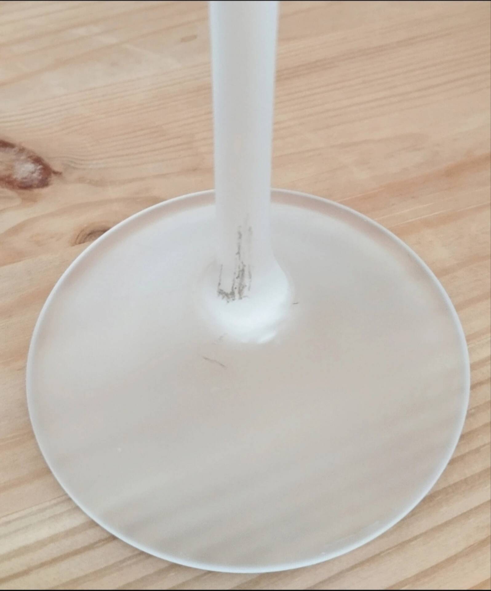 Lot of frosted bubble glass champagne flutes from Biot glassware.