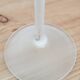 Lot of frosted bubble glass champagne flutes from Biot glassware.