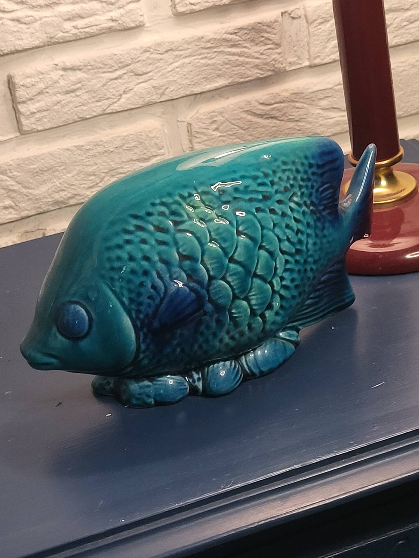 Fish statuette