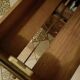 Antique column piece of furniture, oak notary drawer unit.