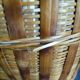 Vintage rattan pot cover