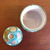 Robert Picault Vintage enamelled ceramic pot 1960