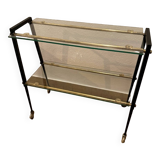 Rolling trolley 60s compass feet