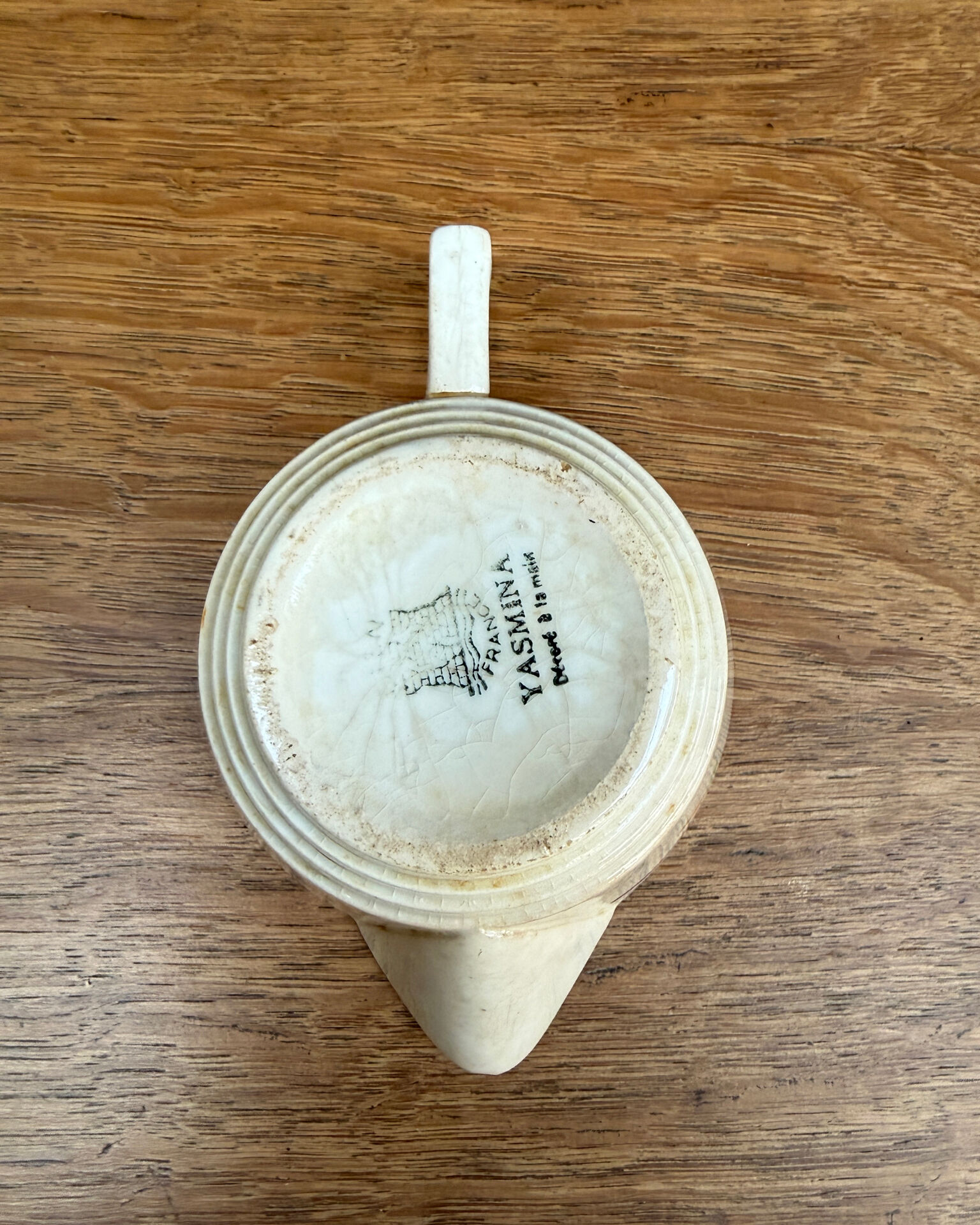 Yasmina milk jug Gien