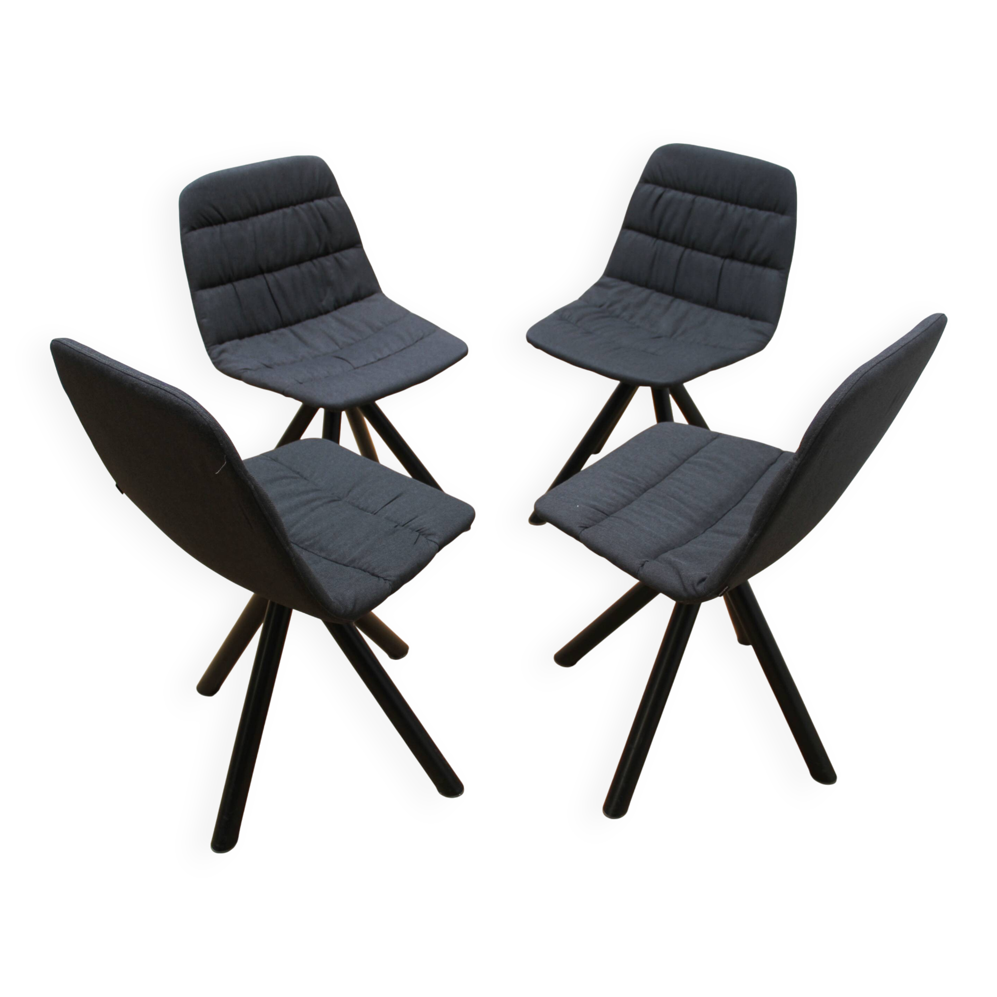 Set of 4 Marteen chairs, Viccarbe