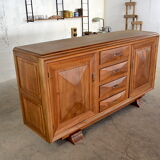 Enfilade vintage en noyer 1950