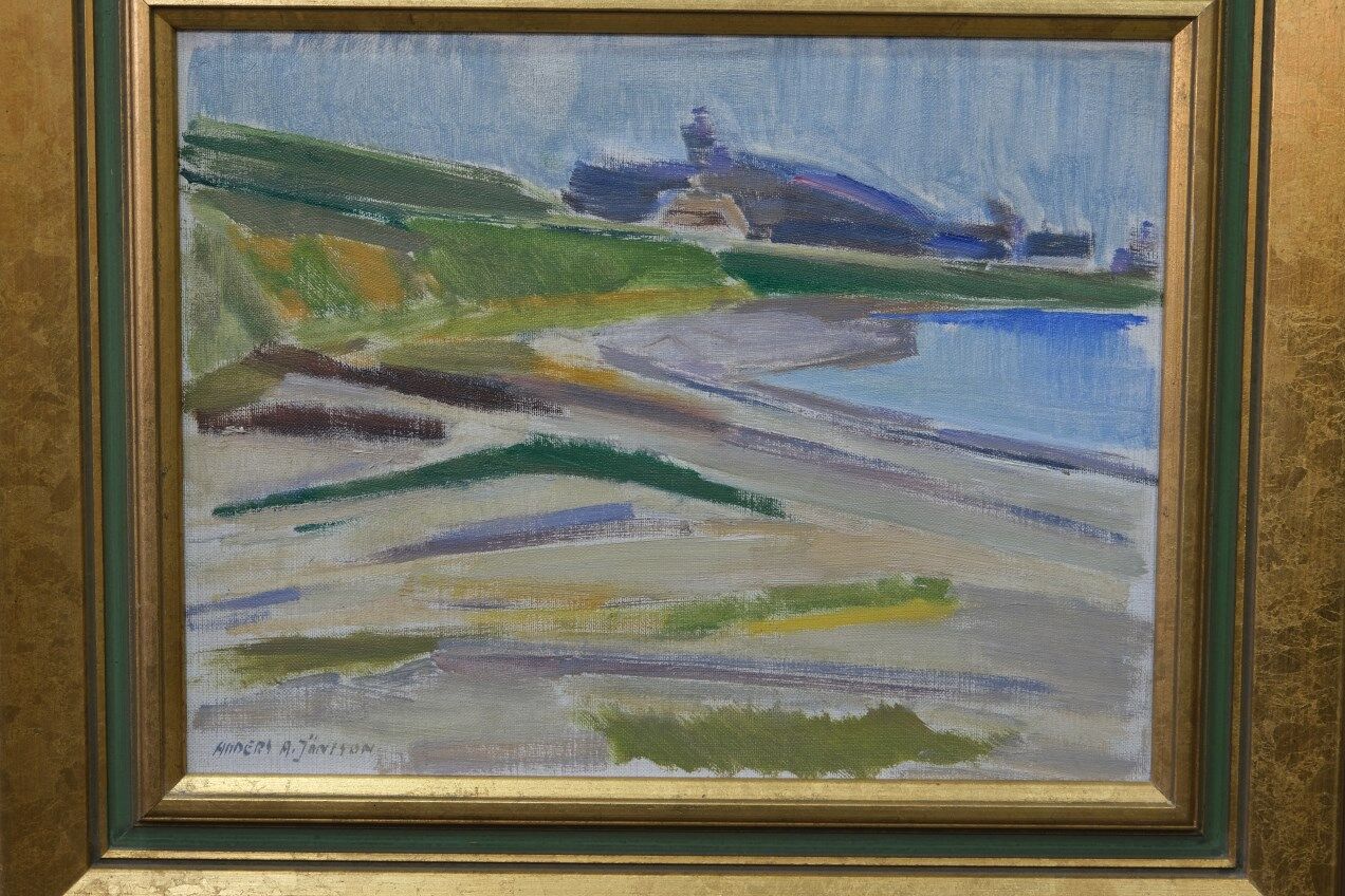 Anders A. Jonsson, Swedish landscape painting,  Oil on Canvas