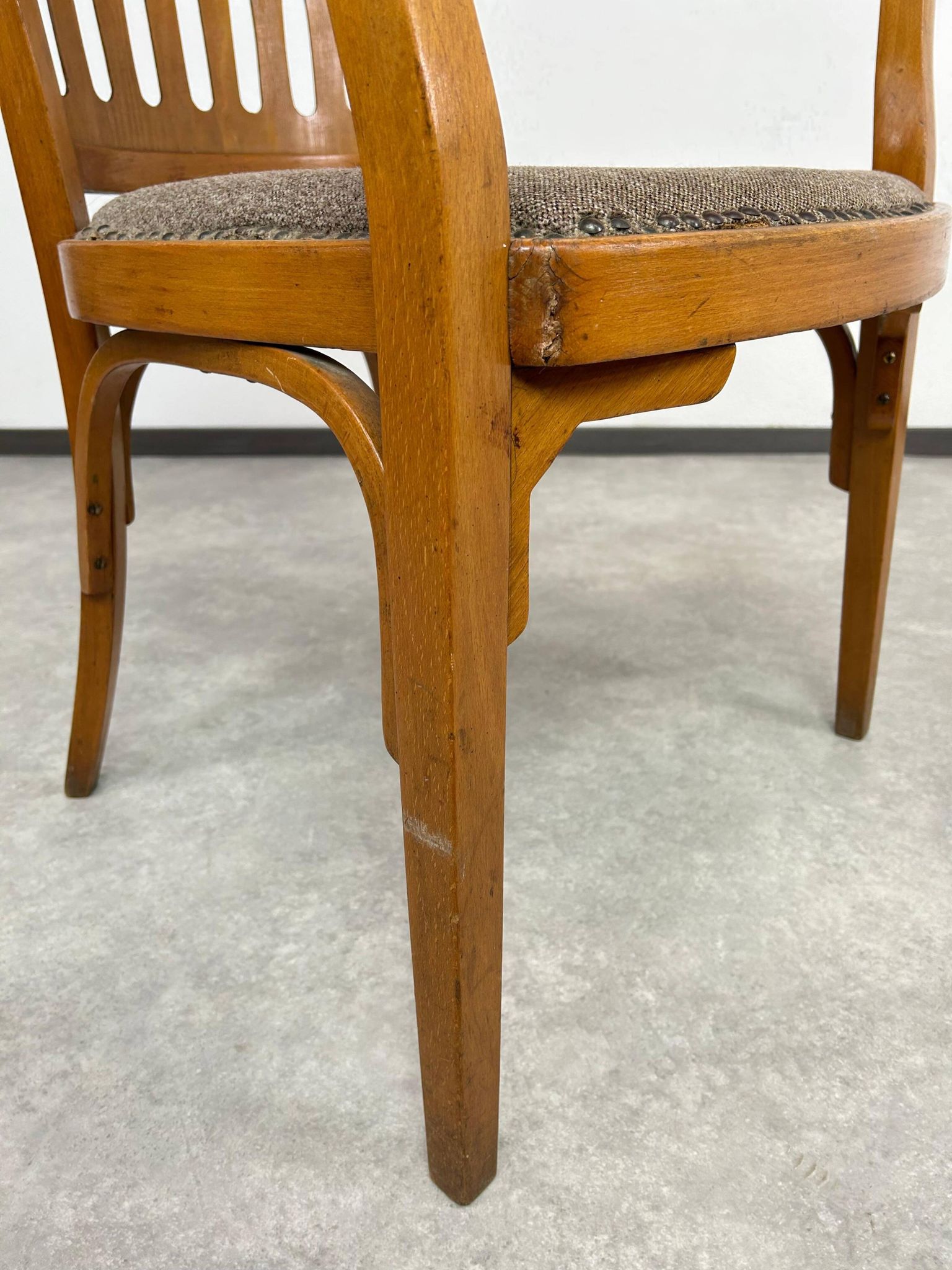 Vienna Secession armchair by Otto Wagner executed by Pancota Vienna