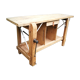 Meuble de métier établi ancien en bois