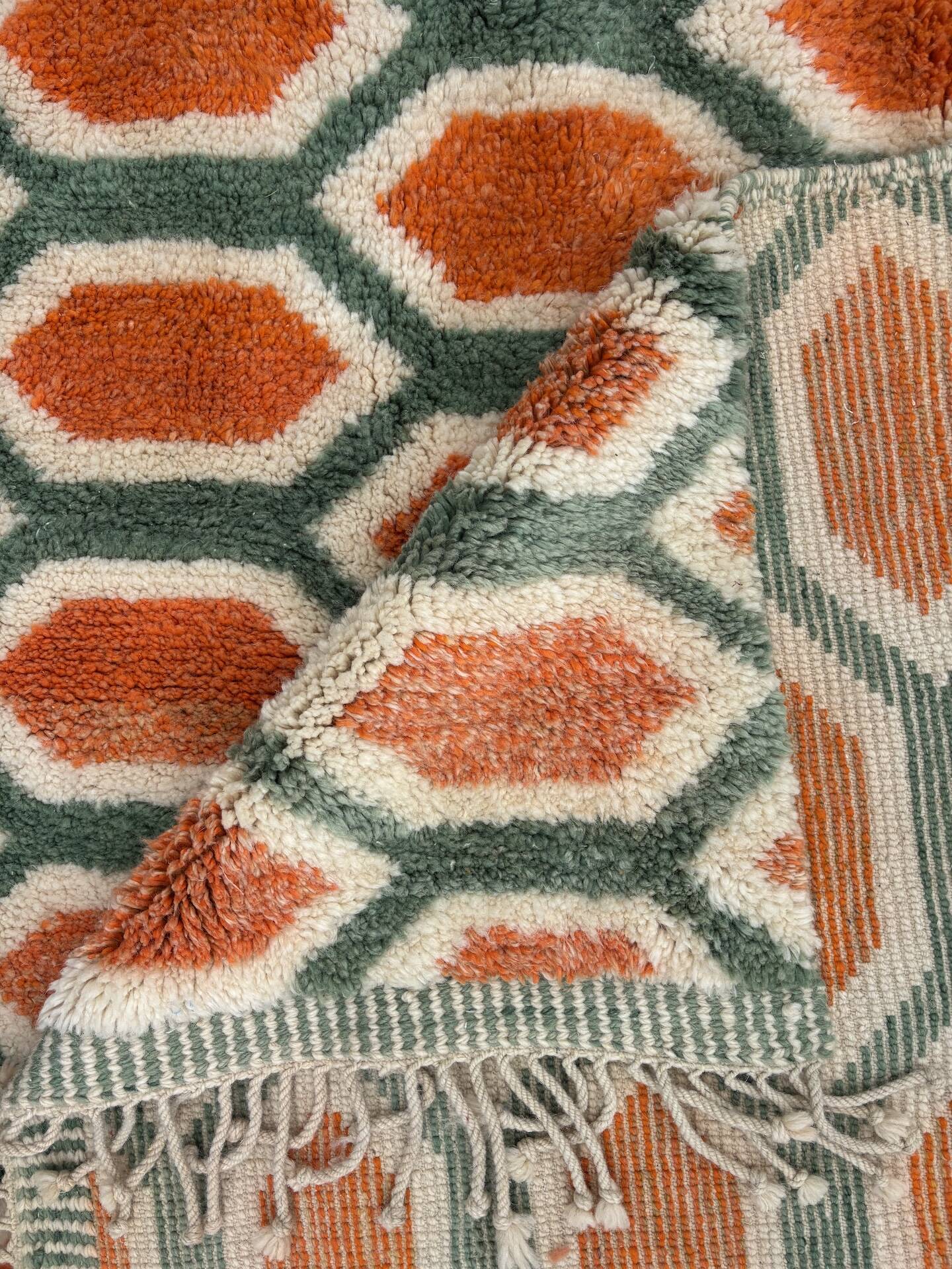 Berber rug Beni Ouarain M'rirt 200x250 cm – Hand-woven in wool
