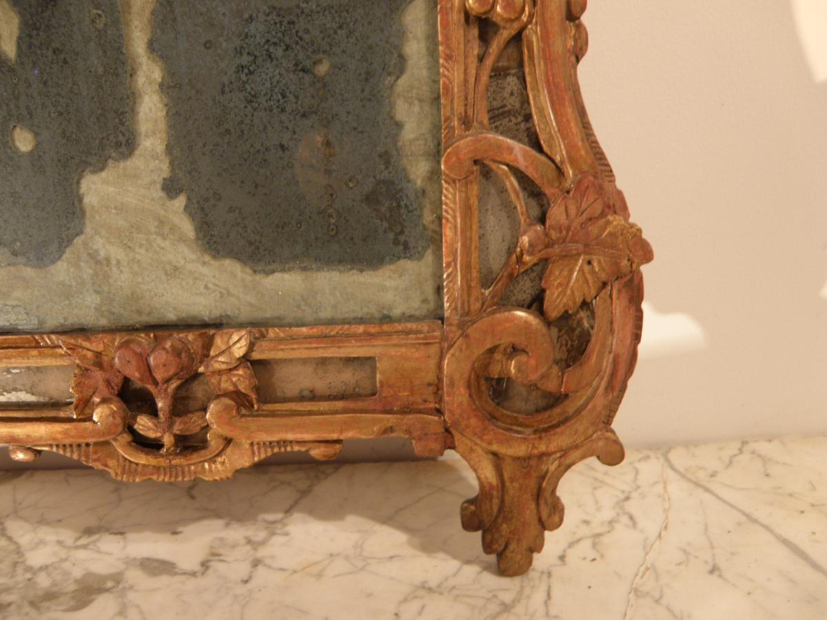 Mirror of style Louis XV 58x105cm