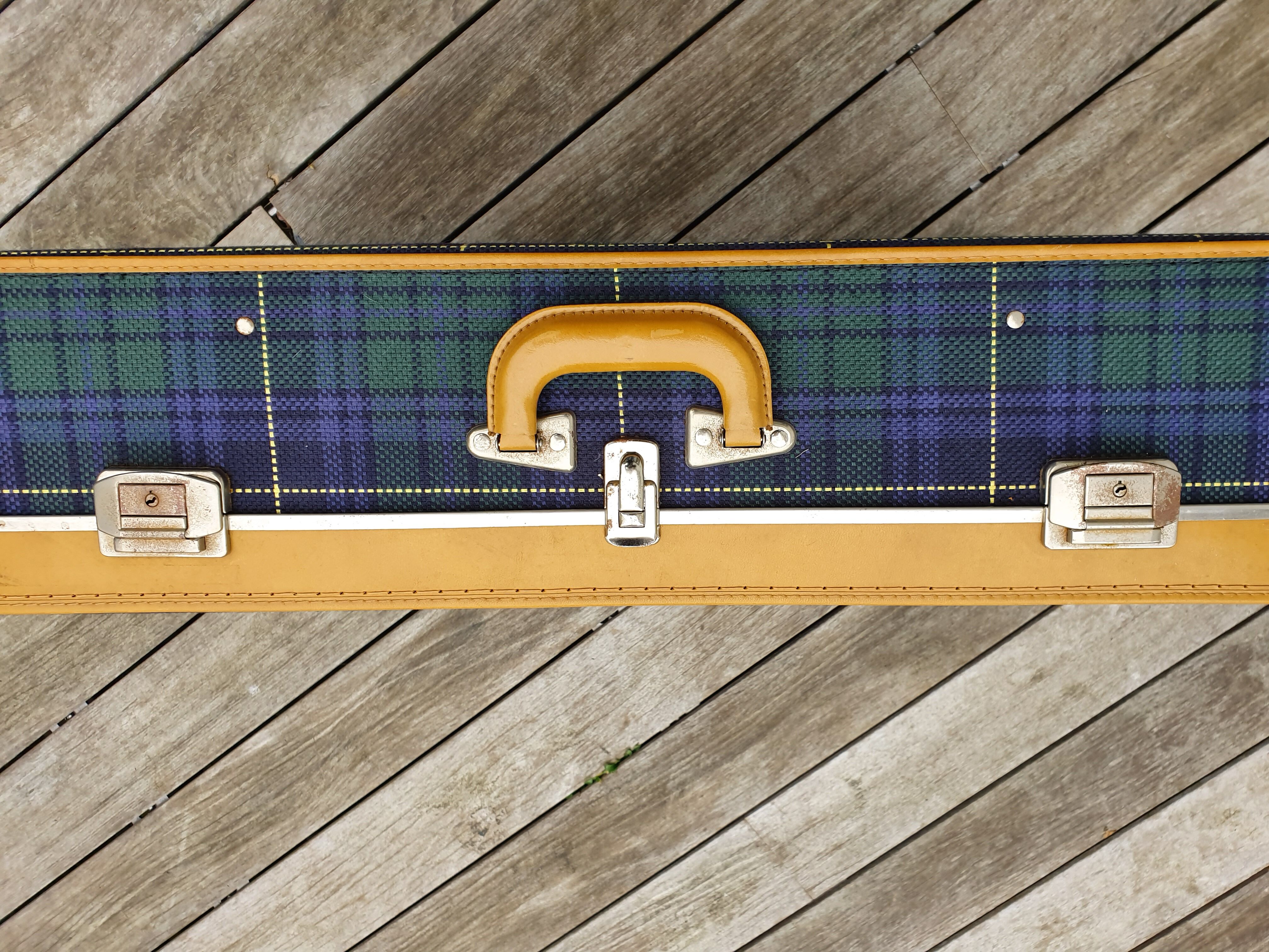 Vintage scottish suitcase