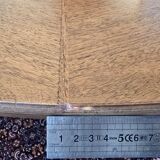 Table de jeu Henredon avec motif de toile d'araignée sur le dessus