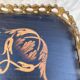Side table, Napoleon III side table, marquetry