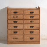 Antique Japanese multi-drawer furniture (Hikidashi-Dansu) – Taishō / Shōwa period – circa 1920-1940