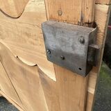 Ancienne bonnetière Louis XV, bois fruitier, restaurée – 1 porte, 3 étagère